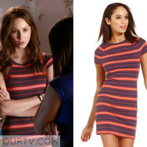 Rachel Roy Mini Stripe Dress as seen on PLL